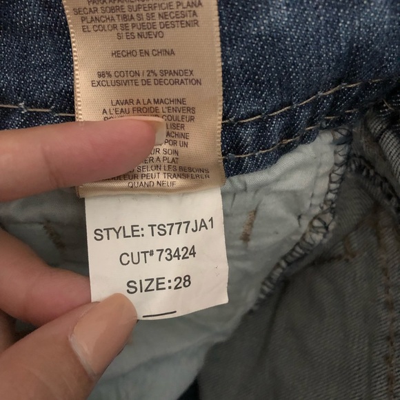 See Thru Soul Distressed Shorts Size 28 - Picture 6 of 6